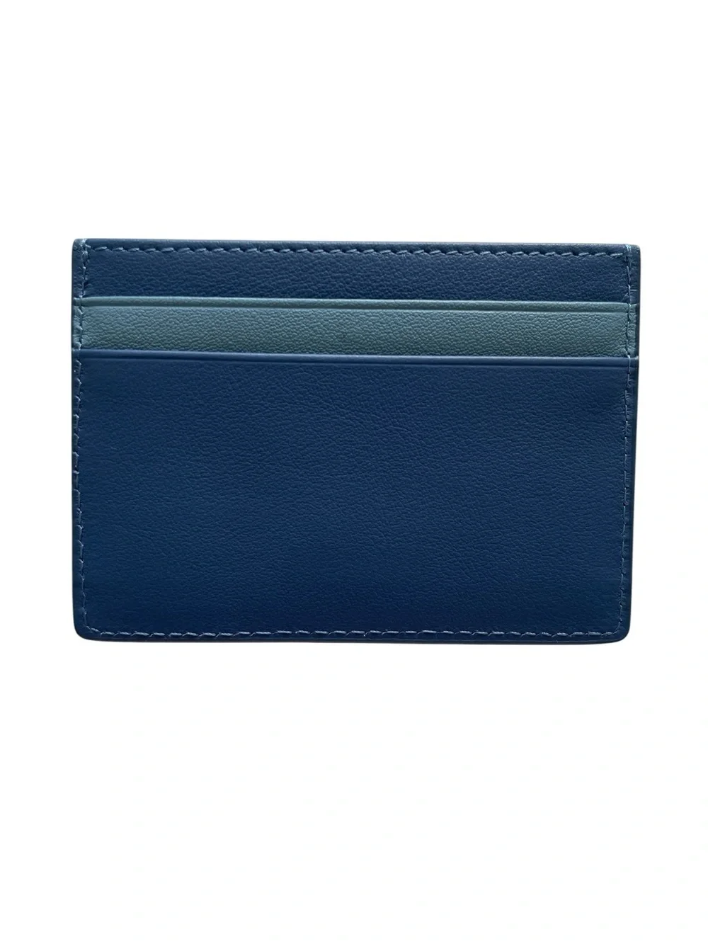 RYLOR Navy Heritage Stripe Card Holder w Authenticity Card